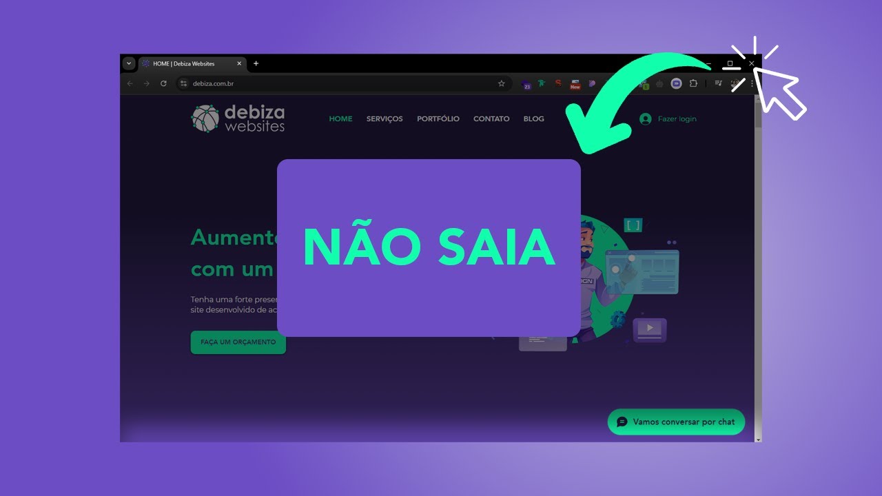 Como mostrar uma janela quando o usuário tenta sair da página - Wix e WIx Studio
