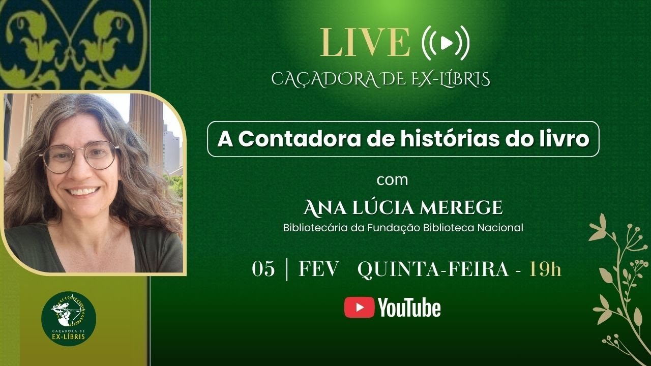 LIVE “A CONTADORA DE HISTÓRIAS DO LIVRO”