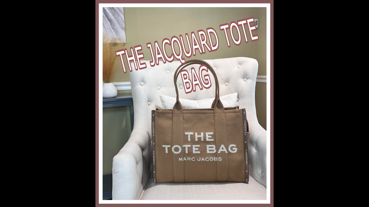 Marc Jacobs The Tote Bag | Jacquard vs Canvas Review & What Fits