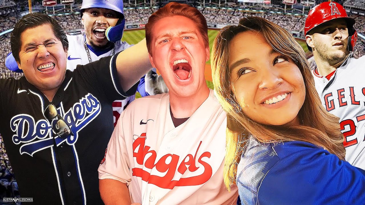 LET ANGELS vs DODGERS BEGIN! | Kleschka Vlogs