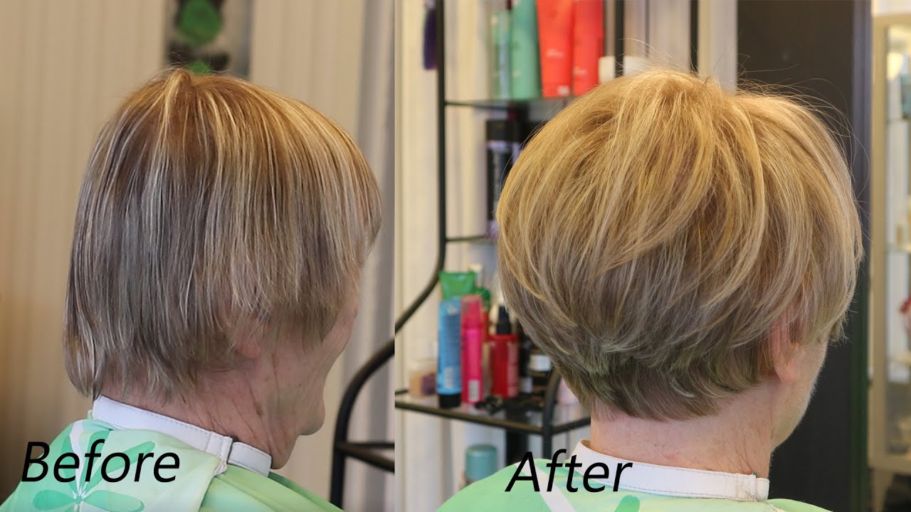 Short Layered Bob Haircut : Womens short haircut on thin hair more volume บ๊อบทุยสูงสำหรับคนผมบาง