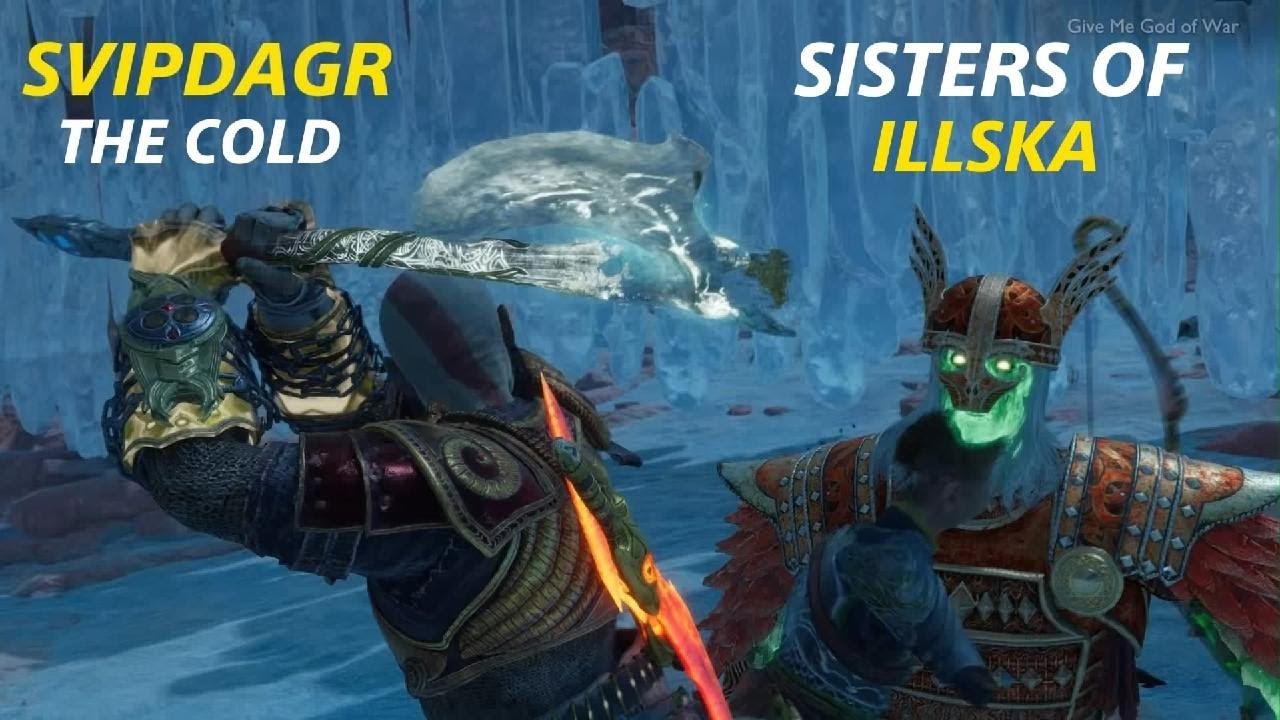 Best Strategy For SVIPDAGR & SISTERS OF ILLSKA (No Damage, GMGOW) - God of War Ragnarok NG+
