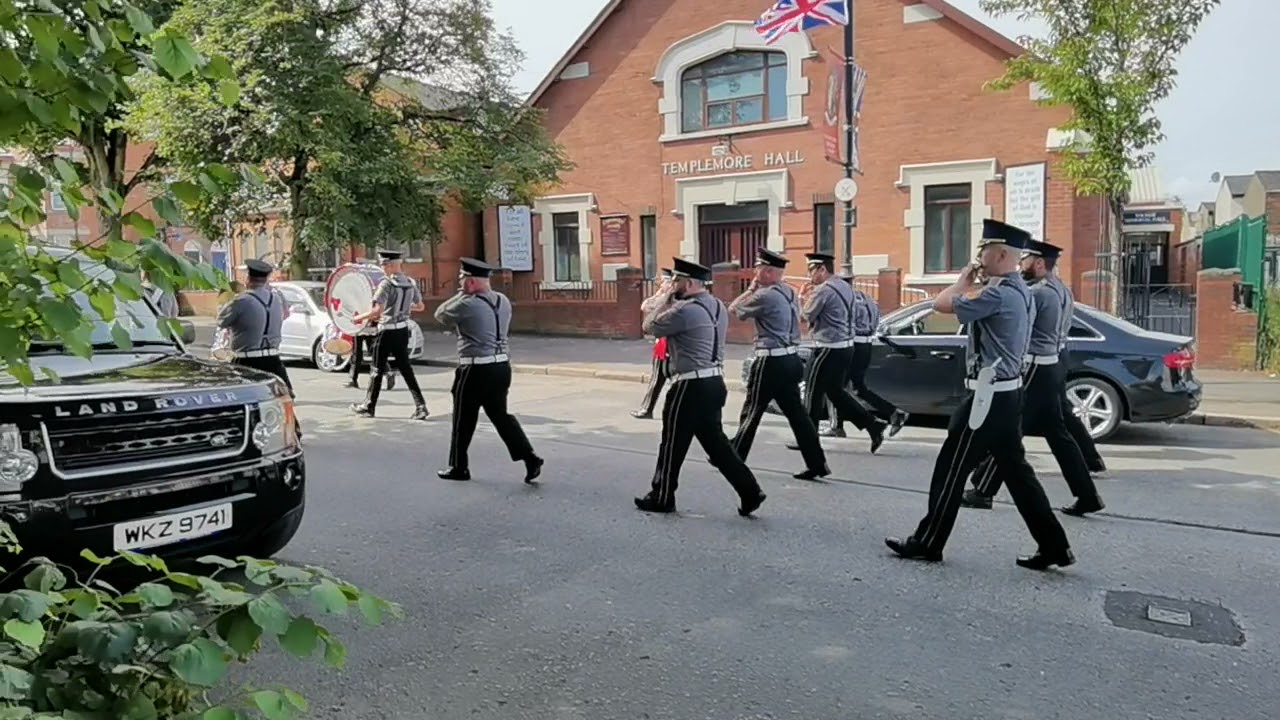 Ballymacarrett Defenders at ABOD parade in east Belfast 2021
