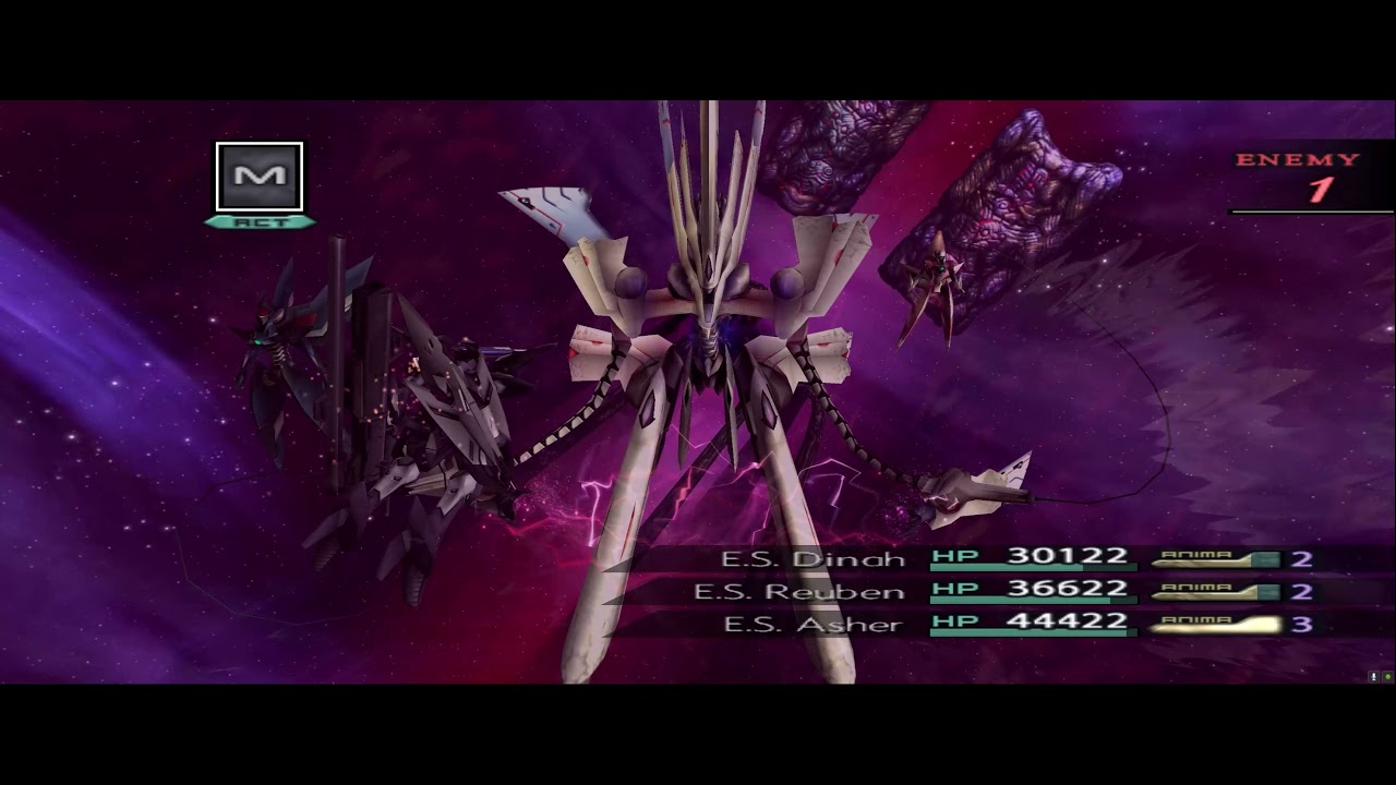Xenosaga Episode III: Godsibb. Yuriev E.S Battle Omega Metempsychosis