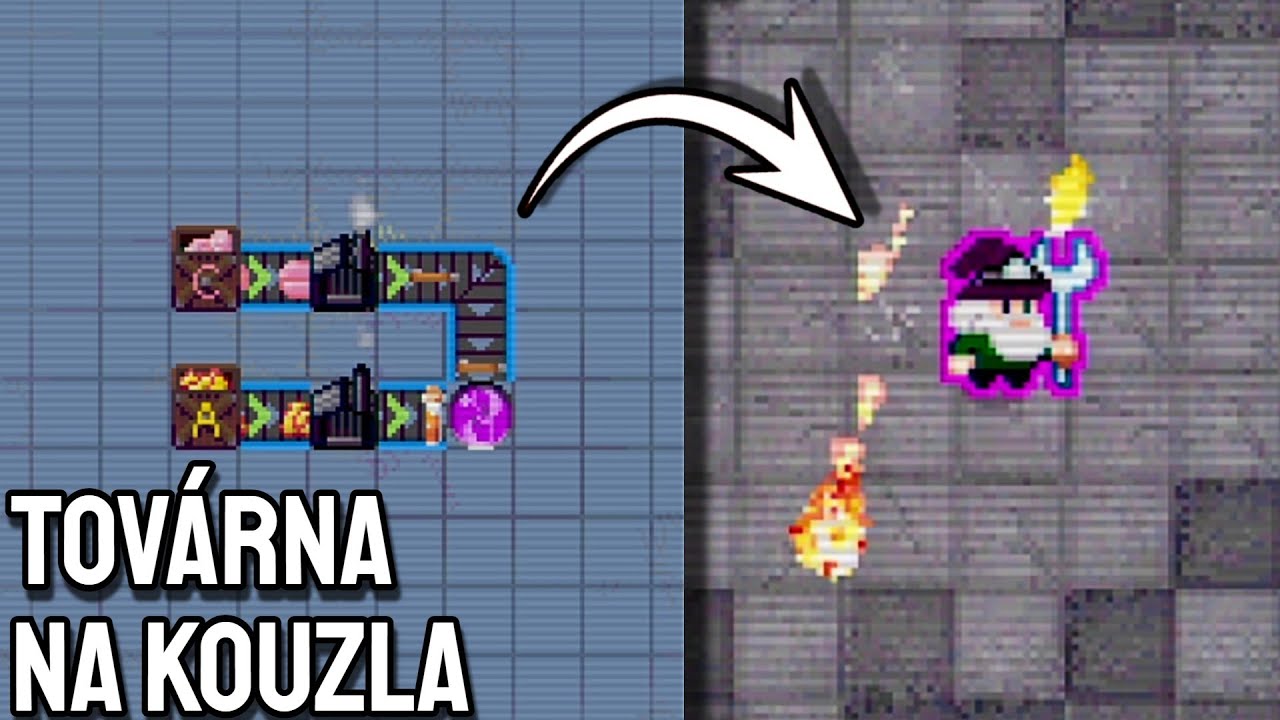 Optimalizuj továrnu, abys sesílal hromadu kouzel! - Rogue Factory