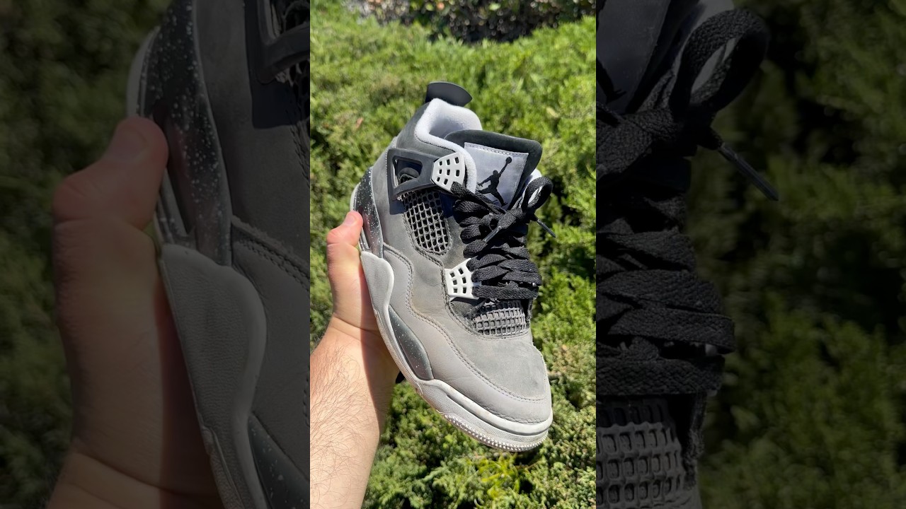 Can Shoelada clean Nubuck? #shoedoc #shoelada #fz150 #shoecleaner #150bucks #jordan4 #nubuck #suede