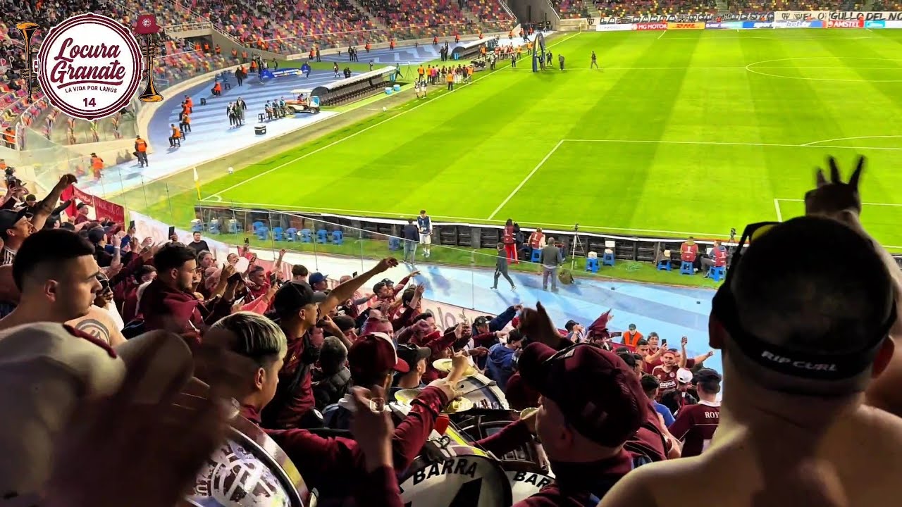 DE LANÚS YO VENGO • INGRESO DE LA 14 • HINCHADA DE LANÚS EN SANTIAGO DEL ESTERO