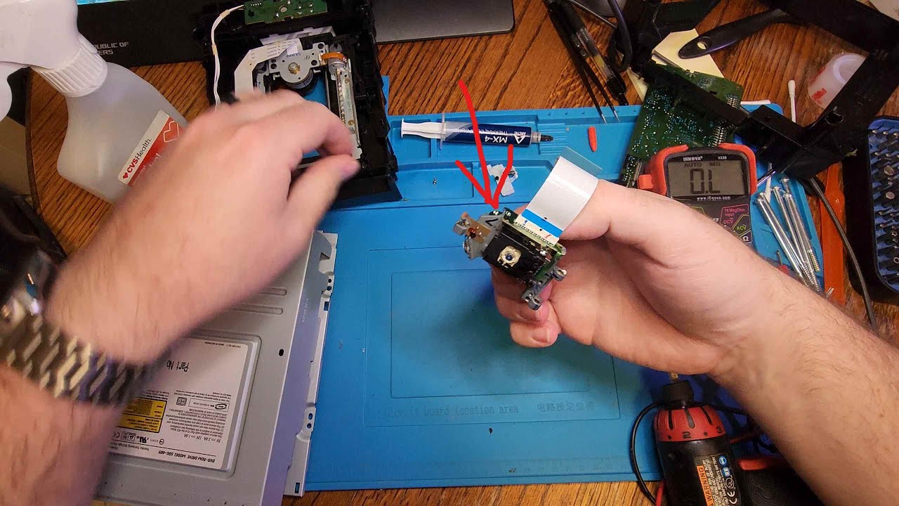 Original Xbox DVD Drive Laser Adjustment