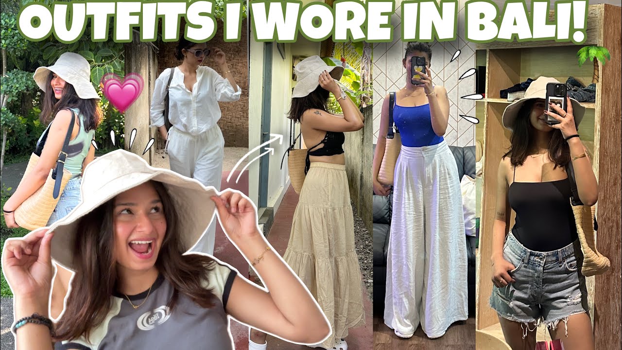 Outfits I Wore In BALI! Bags, Footwear, Dresses, Trousers & much more! Unpack w/ Me! || Rupal Yadav