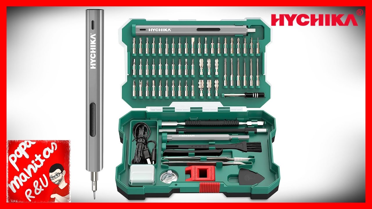 Destornillador de precision electrico HYCHIKA /// Ideal para electronica !!!