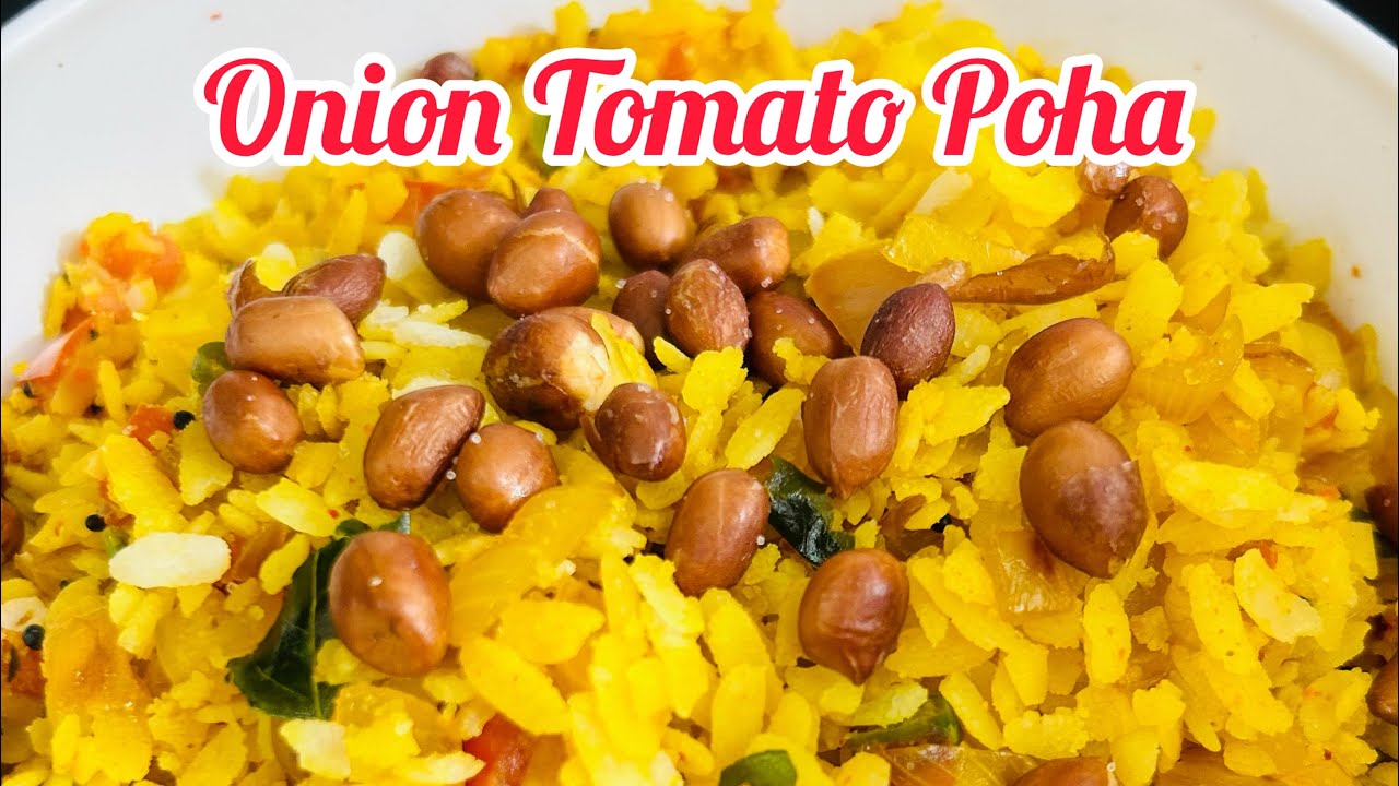 Onion Tomato Poha! You will love it in this way try it