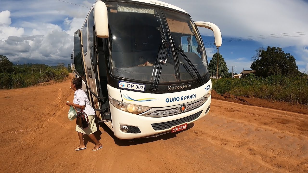 BR 230 - Como é viajar de Ônibus na TRANSAMAZÔNICA no inverno na Ouro e Prata para ALTAMIRA? EP 1