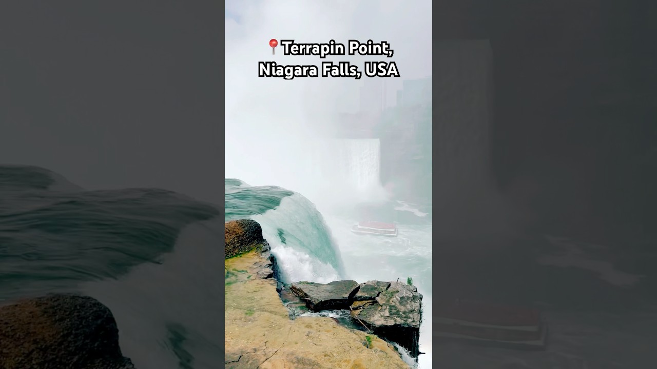 Terrapin Point- Niagara Falls, NY-USA 🇺🇸 #niagarafalls #shorts #shortsfeed #trending #summer #usa