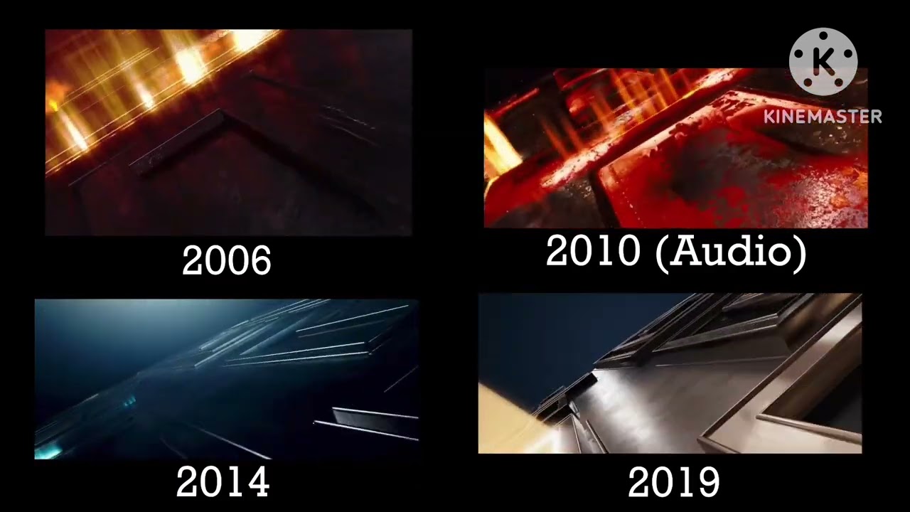 Comparing 4 Legendary Logos (from 2006 to 2019)