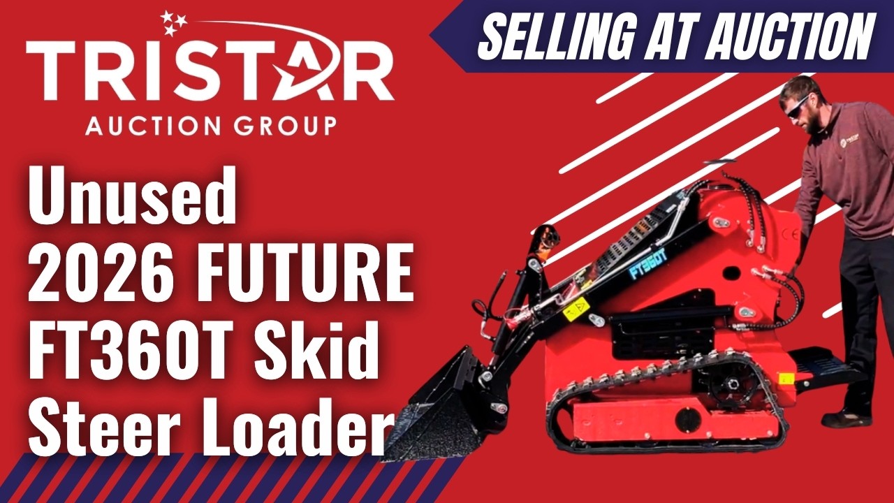 Unused 2026 FUTURE FT360T Skid Steer Loader (8252) - Selling at auction