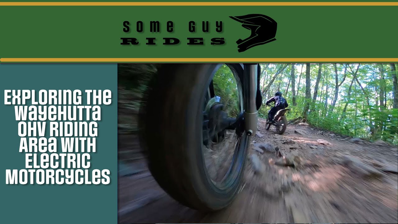 Exploring the Wayehutta OHV Riding Area on Zero FX Electric Motorcycles