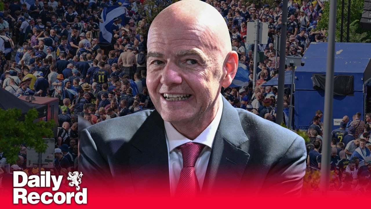 FIFA President makes 'dig' at British football fans