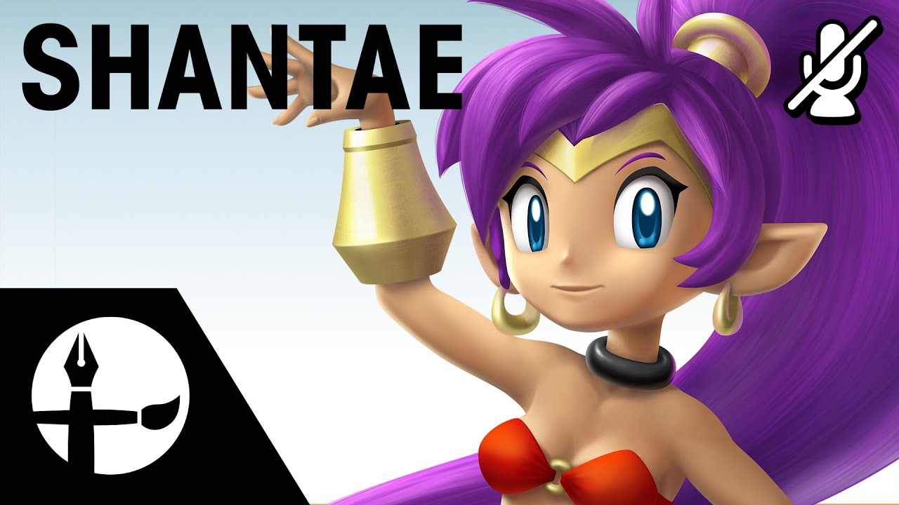 Shantae Smashified - Time Lapse Painting (No Commentary)