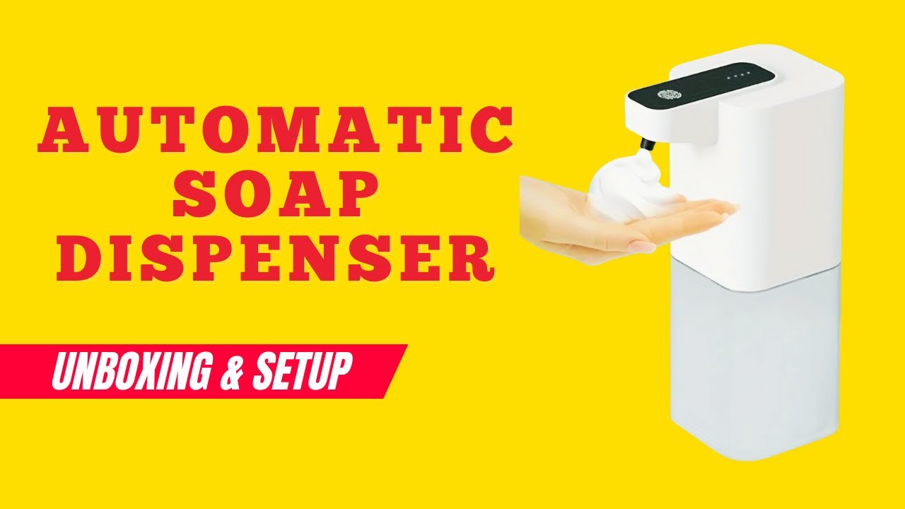 Automatic Soap Dispenser Unboxing And Setup I How to Use Automatic Soap Dispenser I Soap Dispenser I