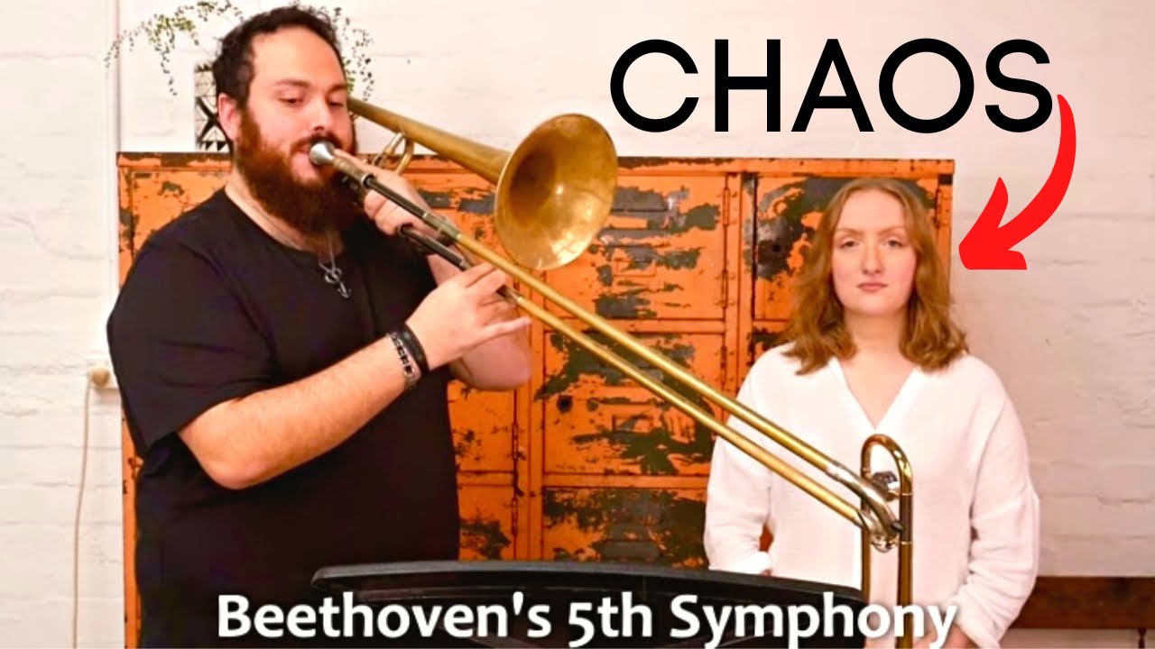 Mastering the Trombone in 1 hour (beginner vs pro)