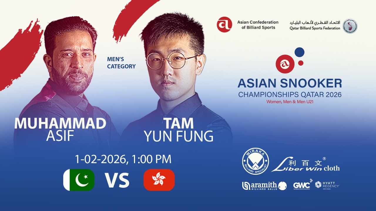 Asian Snooker Championships 2026 - Men