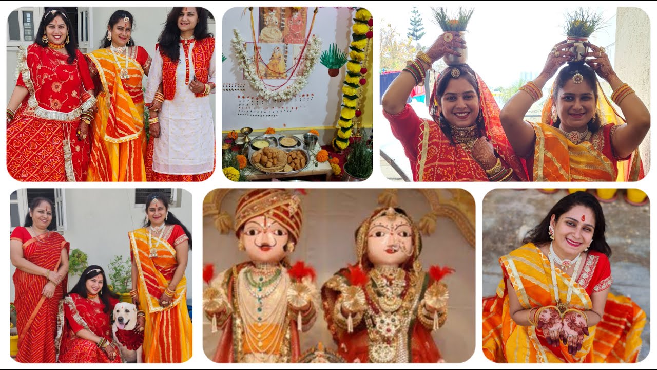 Badi Gangaur pujan| Geet gaya| Dance kiya| Gangaur visarjan| #dadhichivlogs| #dadhichityohar