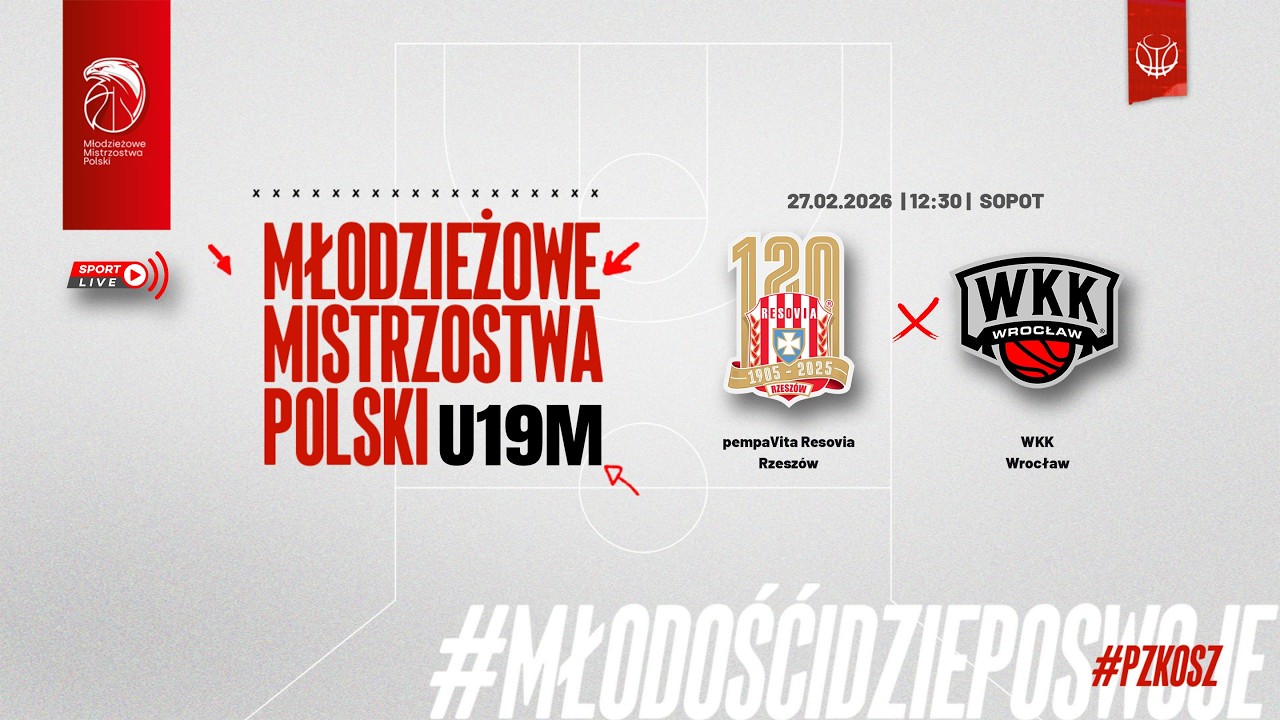 pempaVita Resovia Rzesz&oacute;w - WKK Wrocław (Finał MMP U19M)