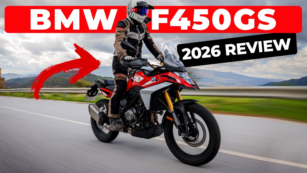 BMW F450 GS на световые годы опережает G310.