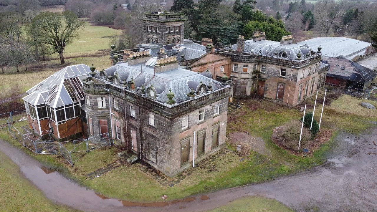 Abandoned mansion in Scotland