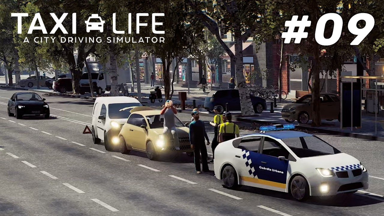 Taxi Life (PS5) Эпизод 9 - Уклонение от задержек весь день