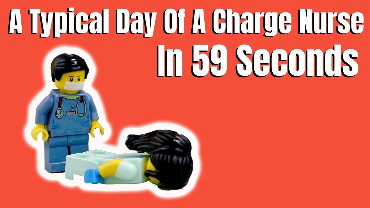 A Typical Day Of A Charge Nurse in 59 Seconds | Nurse Life