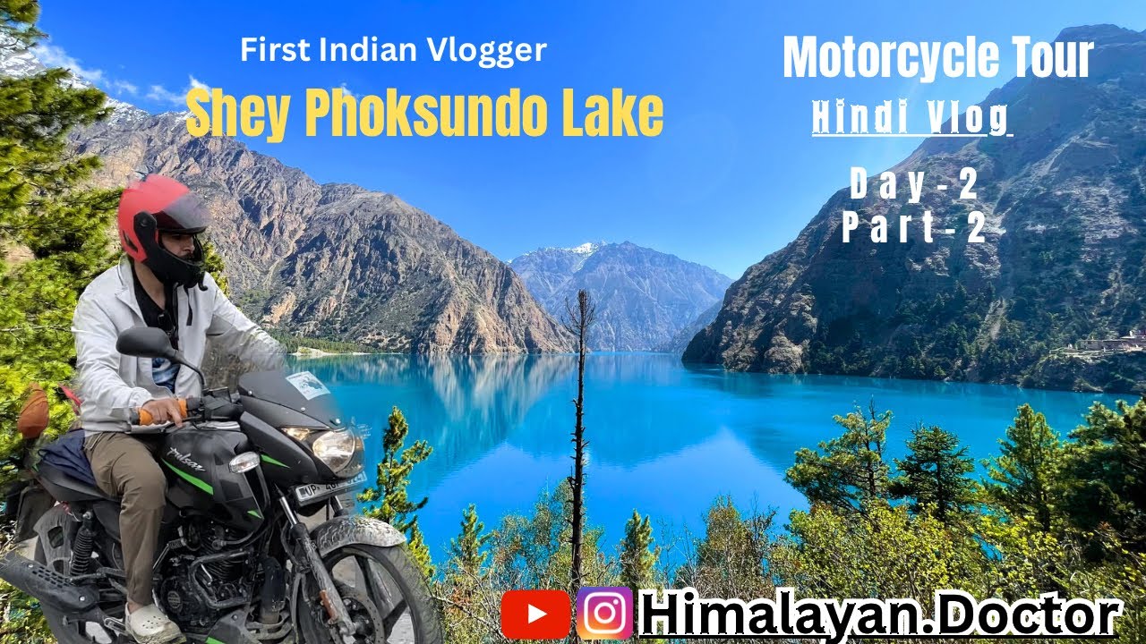 India To Shey Phoksundo Lake Dolpa Nepal Bike Ride | Tallo bagar to Dunai | Day-2 Part-2 #offroad