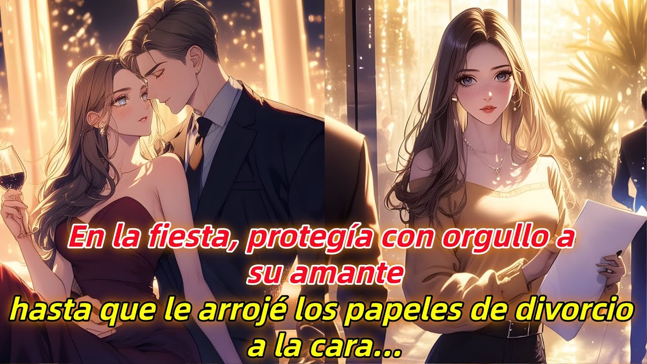 En la fiesta,protegía con orgullo a su amante,hasta que le arrojé los papeles de divorcio a la cara.
