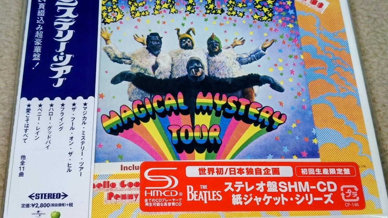 THE BEATLES MAGICAL MISTERY TOUR (EDICIÓN JAPONESA SHMCD)
