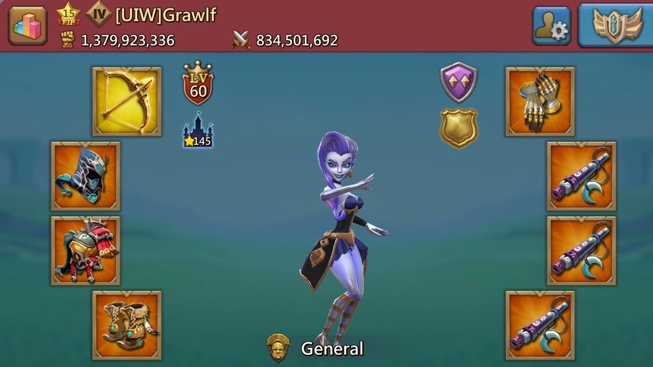 Lords Mobile | 11K Maxed Account Zeroed! Eat 40 Rally |Grawlf😓