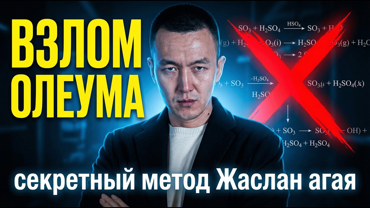 ОЛЕУМ 5 частей: Секретный метод решения, который скрывают в школе | ЕНТ Химия 2026