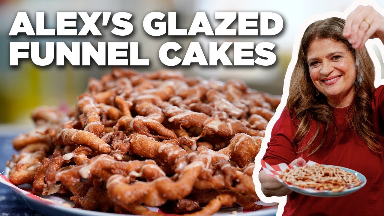 Alex Guarnaschelli's Glazed Funnel Cakes | The Kitchen | Food Network