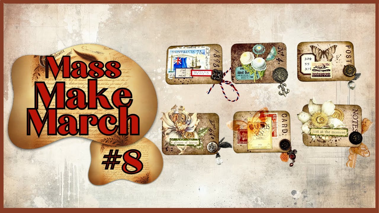 MASS MAKE MARCH #8: Crafting Hidden Gems - Paperclip Tabs with Button Decorations for Junk Journals