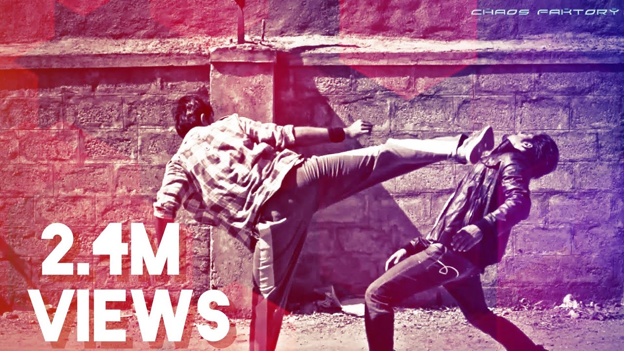 Parkour Chase and Martial arts Fight - Chaos Faktory - INDIA - Bangalore