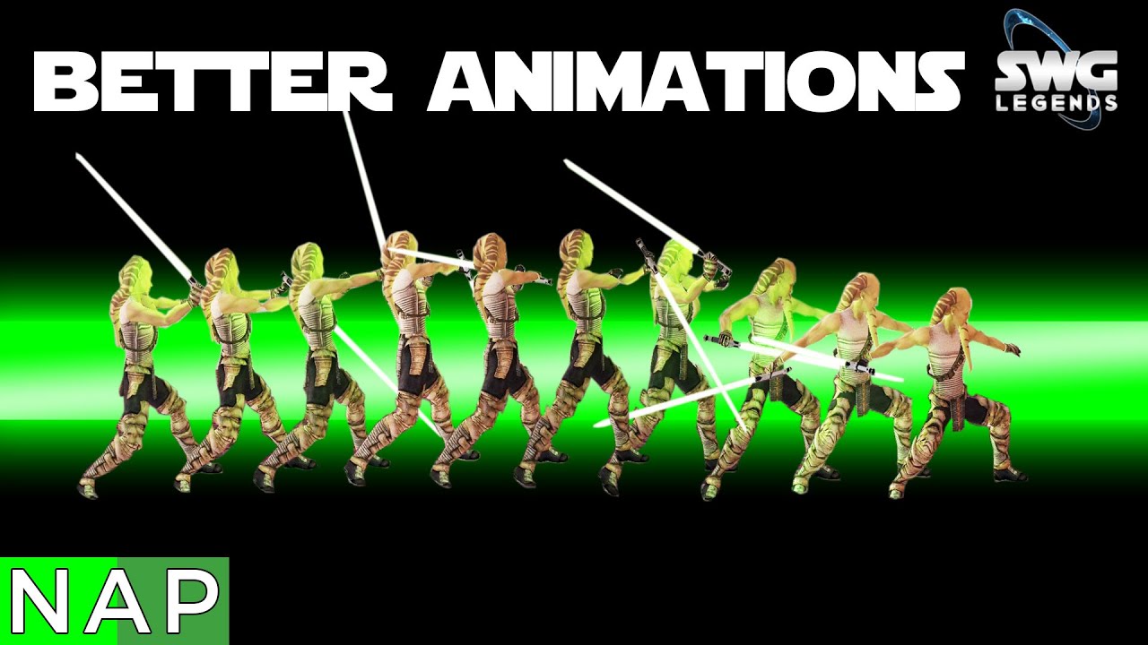 Better Lightsaber Animations For Star Wars Galaxies - SWG Legends Guide