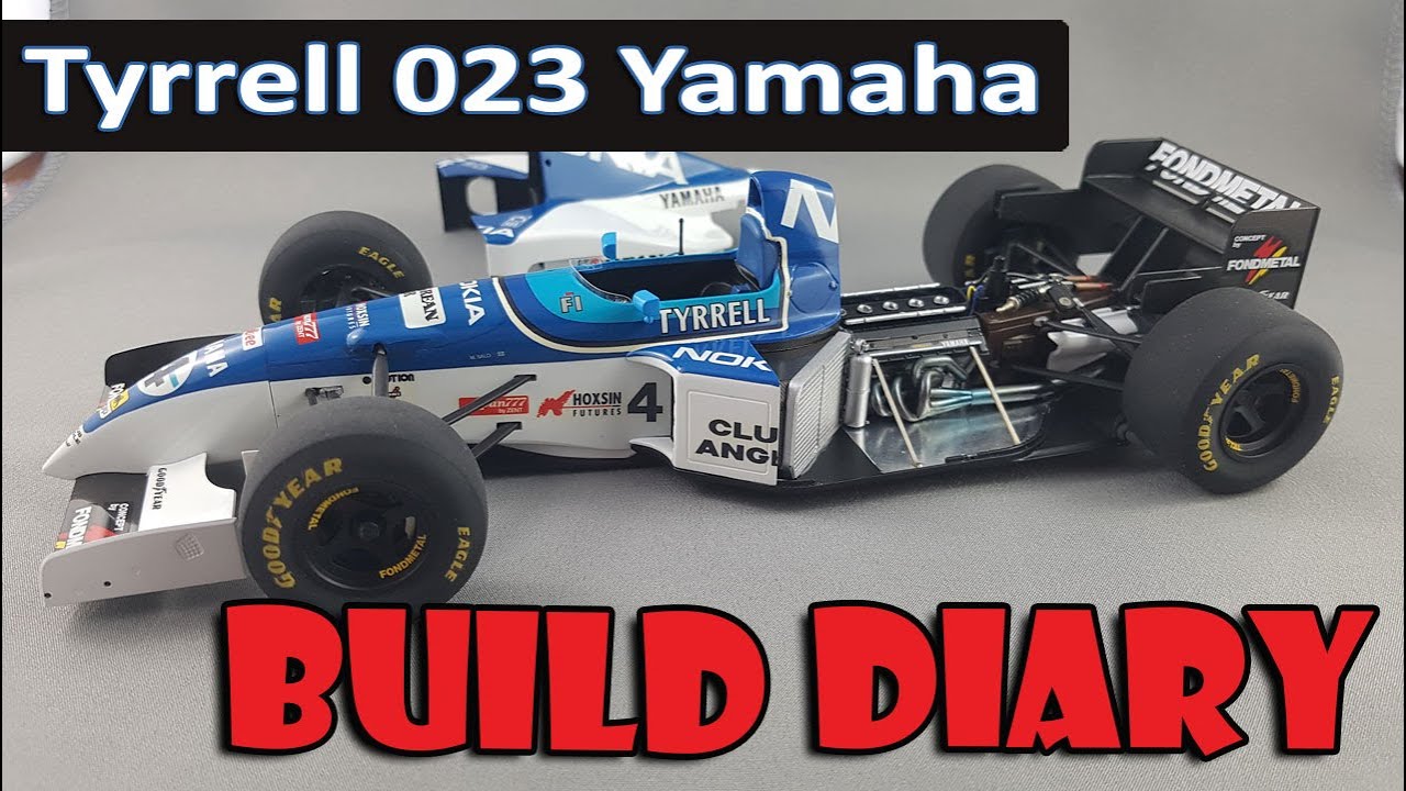 Building Tamiya's Tyrrell 023 Yamaha - part 1 (of 2)