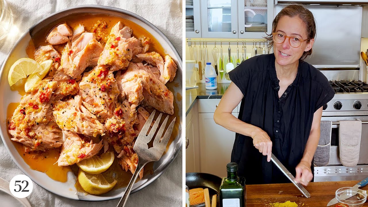 Tangy Baked Salmon With Calabrian Chile | Amanda Messes Up in the Kitchen