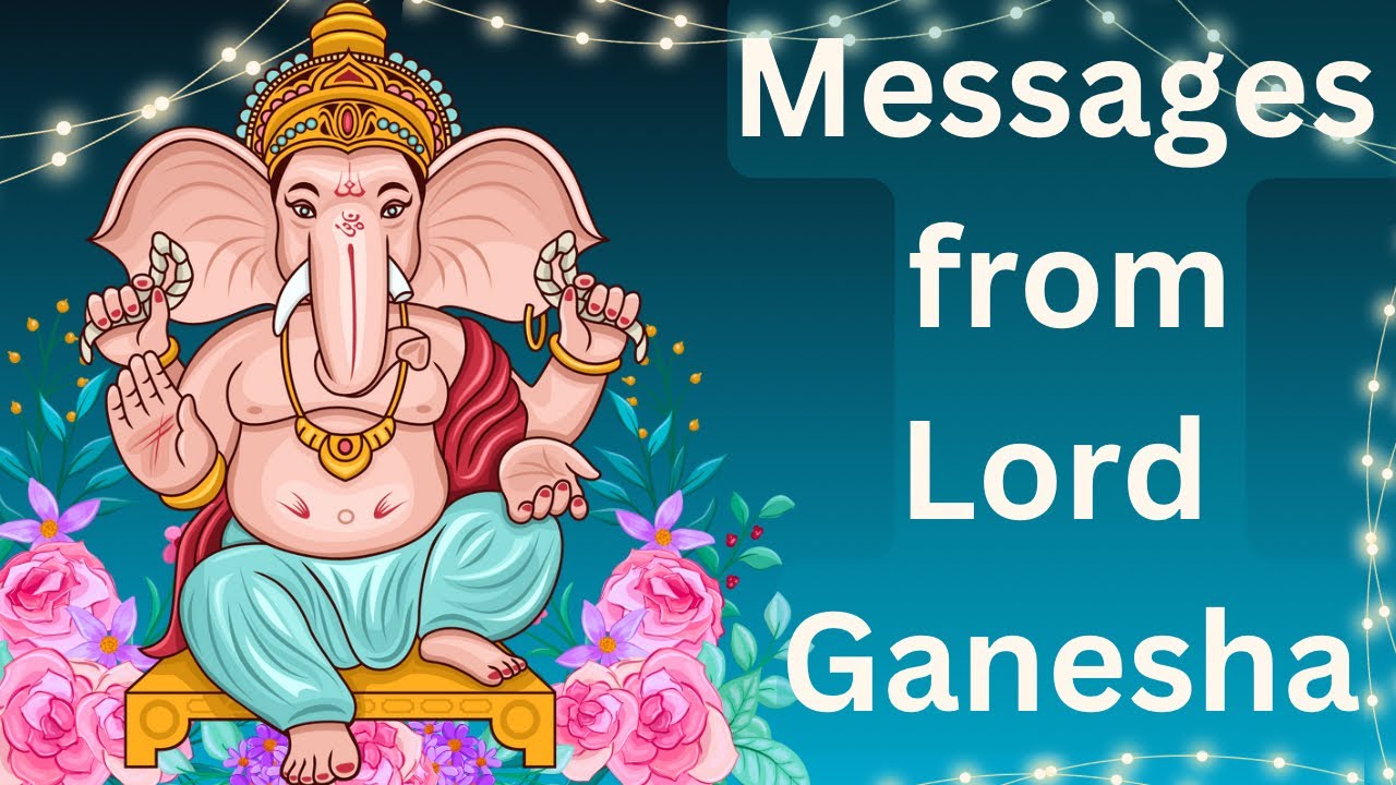 Lord Ganesha messages for you ✨🎁🧿🎉🩷