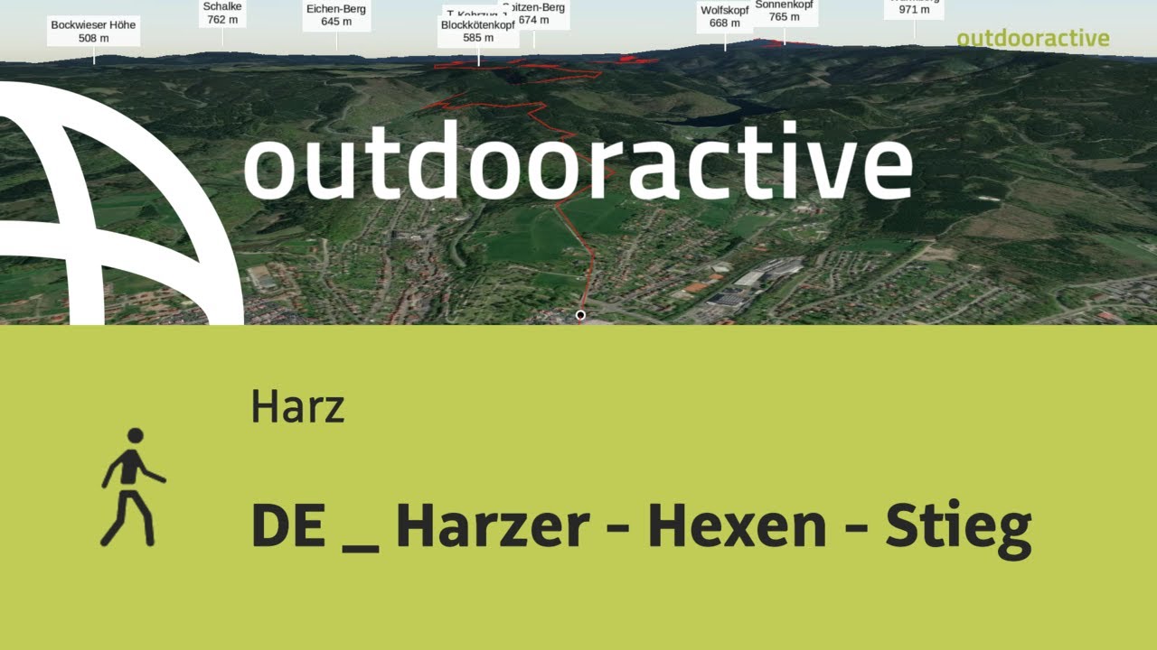 t&uacute;ra in Harz: DE _ Harzer - Hexen - Stieg