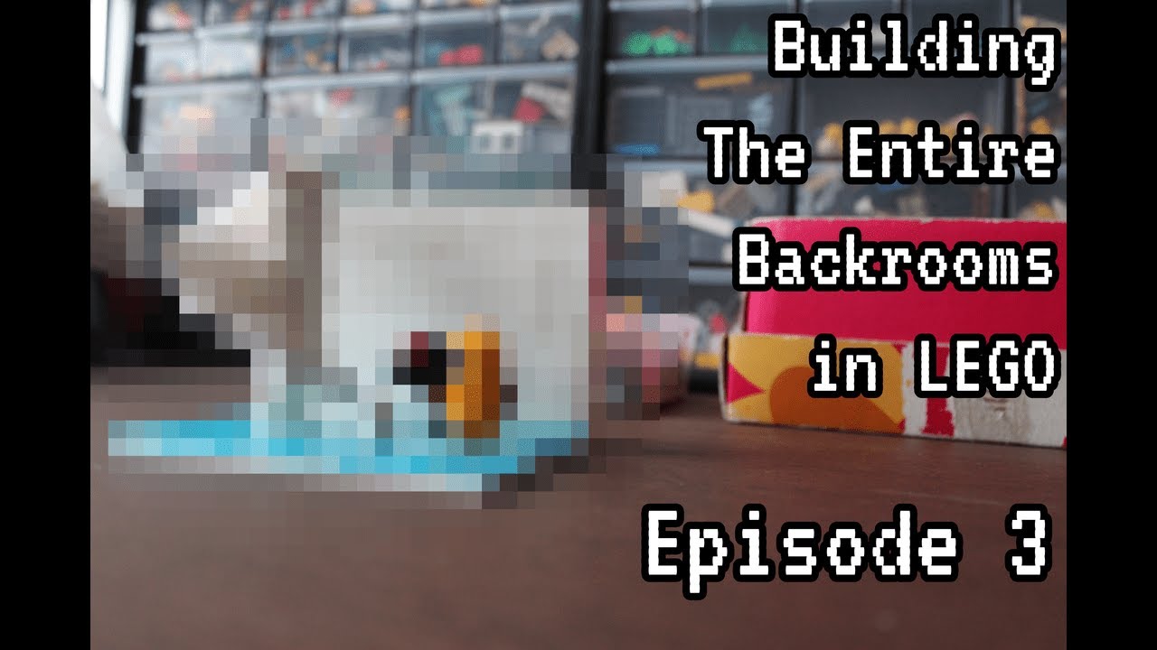 Building the ENTIRE Backrooms in LEGO // Episode 3