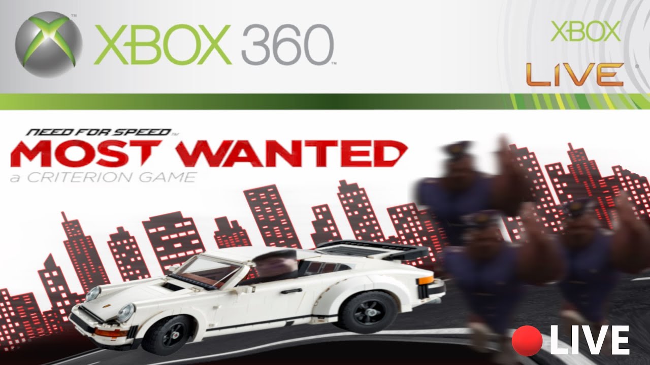 LIVE🔴| 🚗🚓NFS MOST WANTED (2012) 🚓🚓  | OG XBOX 360  Pt. 1 (Portrait)