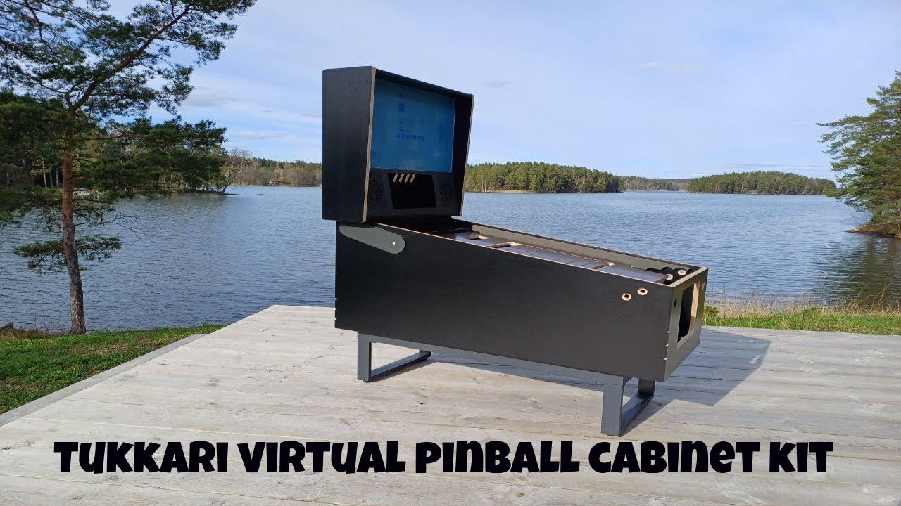 Tukkari virtual pinball cabinet kit unboxing