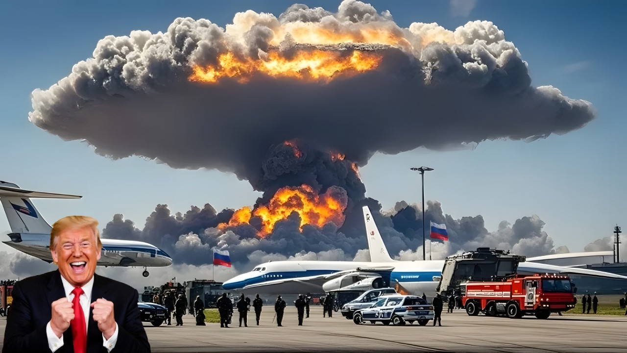 Today, March 11, 2026! Massive Explosion at Moscow International Airport, Russia - Arma 3