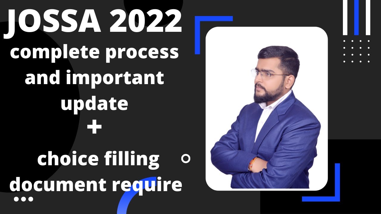 Josaa counsellling 2022 | Best choice filling order for Josaa | fees , payment , Refund rule & all