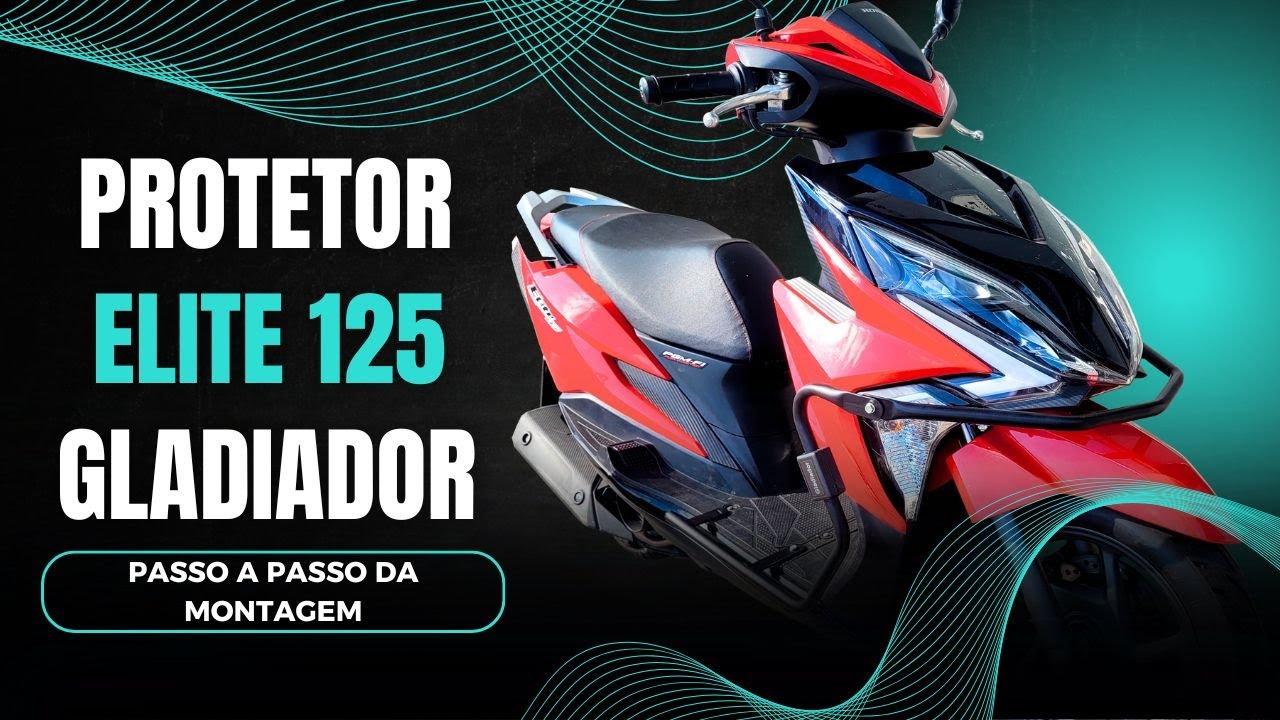 Protetor de Carenagem Elite 125 ( Montagem )